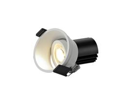 DM201720  Bania A 12 Powered by Tridonic  12W 2700K 1200lm 12° CRI>90 LED Engine; 350mA White Adjustable Recessed Spotlight; IP20